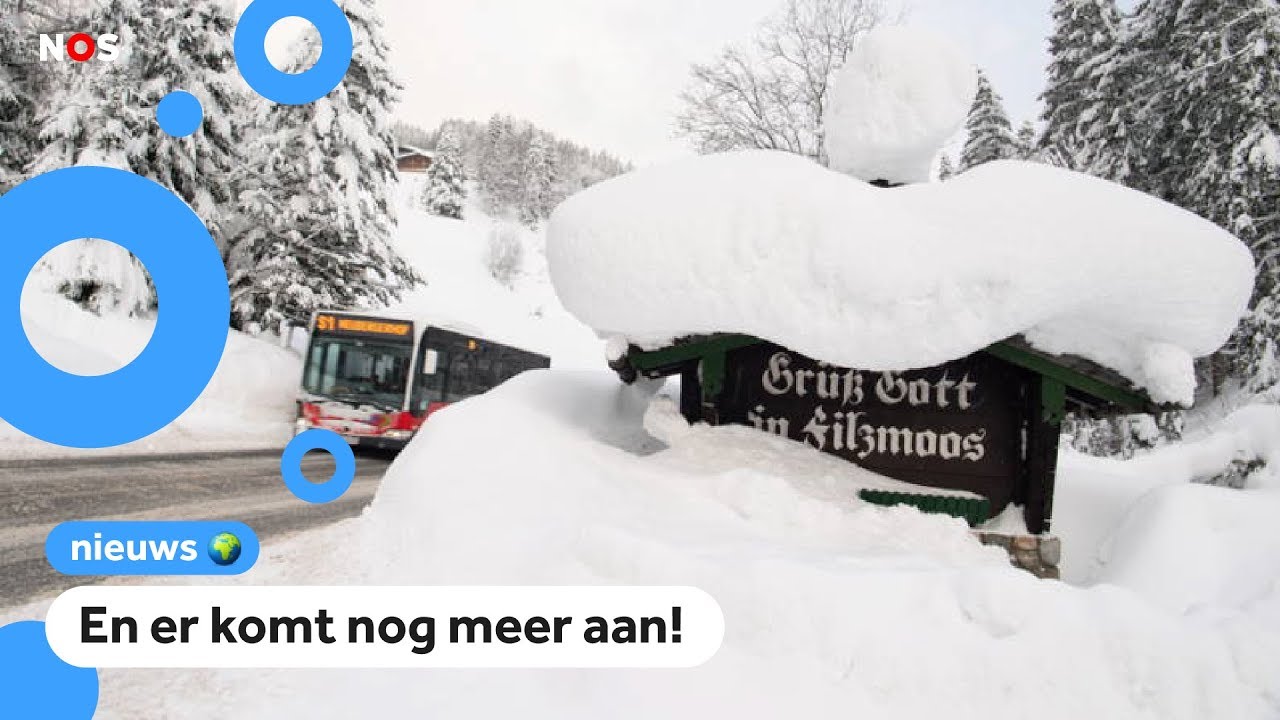 Weer een meter sneeuw in Oostenrijk en Duitsland - YouTube - Wat Is Het Weer In Oostenrijk