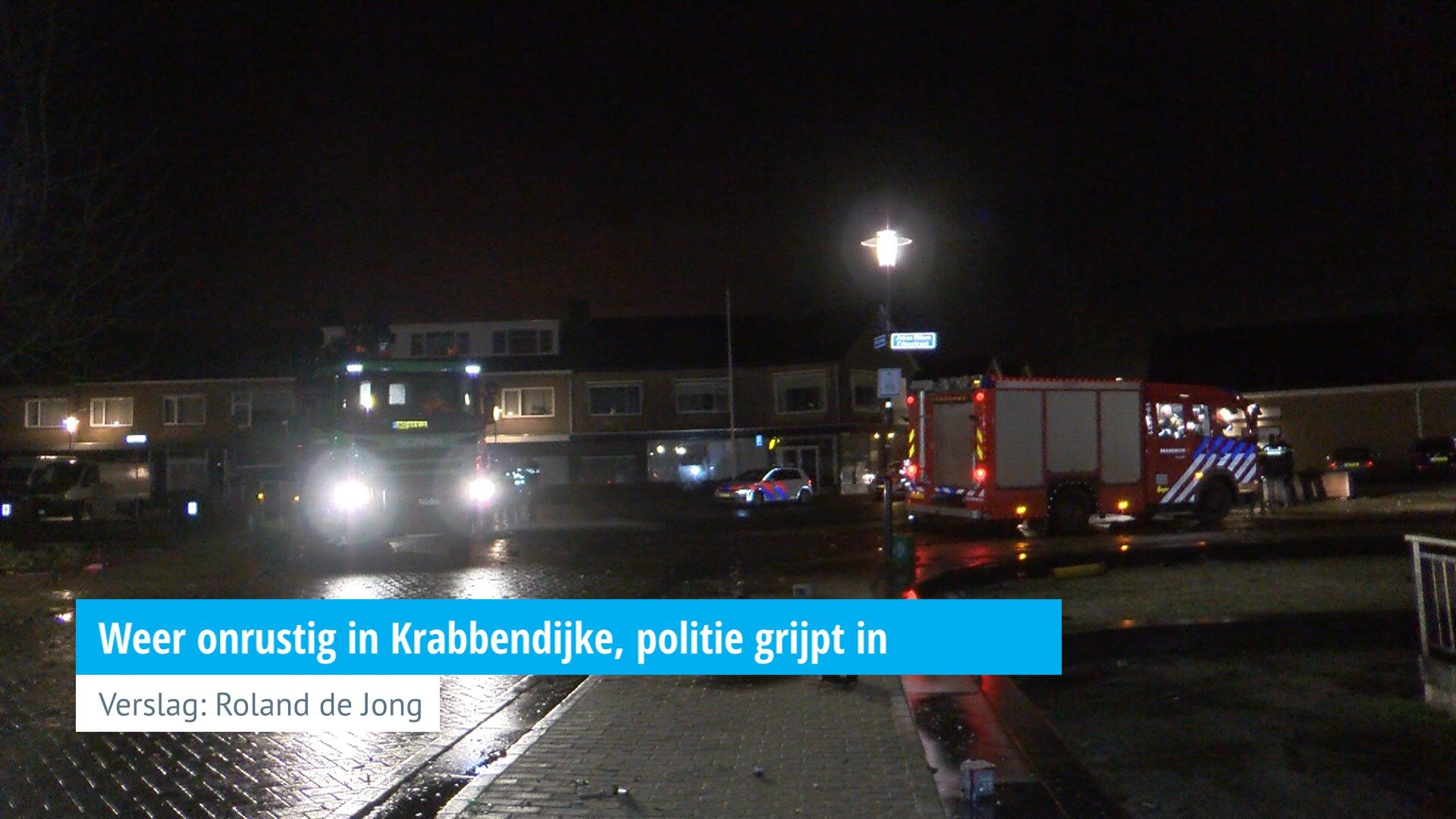 Weer onrustig in Krabbendijke, politie grijpt in - HVZeeland - Nieuws - Het Weer In Krabbendijke