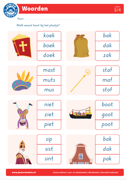 Welk woord hoort bij het plaatje? - Woord Dat Eindigt Op Y
