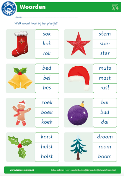 Welk woord hoort bij het plaatje? | Kerst spelletjes, Kerstwerkbladen - Wat Hoort Er Bij Kerst