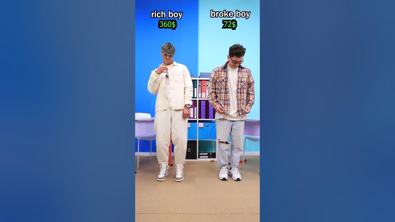 Welke jongen ben jij? Rijk of blut?🤔 #shorts - YouTube - Achter De Jongen Die Rijk Is
