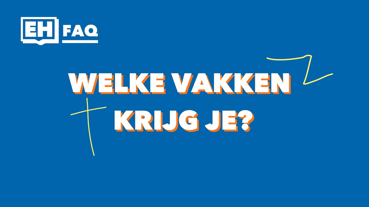 Welke vakken krijg je? - YouTube - In Hoeveel Vakken Moet Je Examen Doen Vmbo
