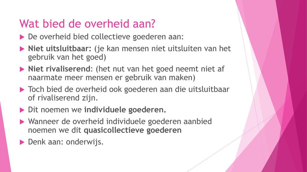 Welkom Havo ppt download - Bied Je Of Biedt Je
