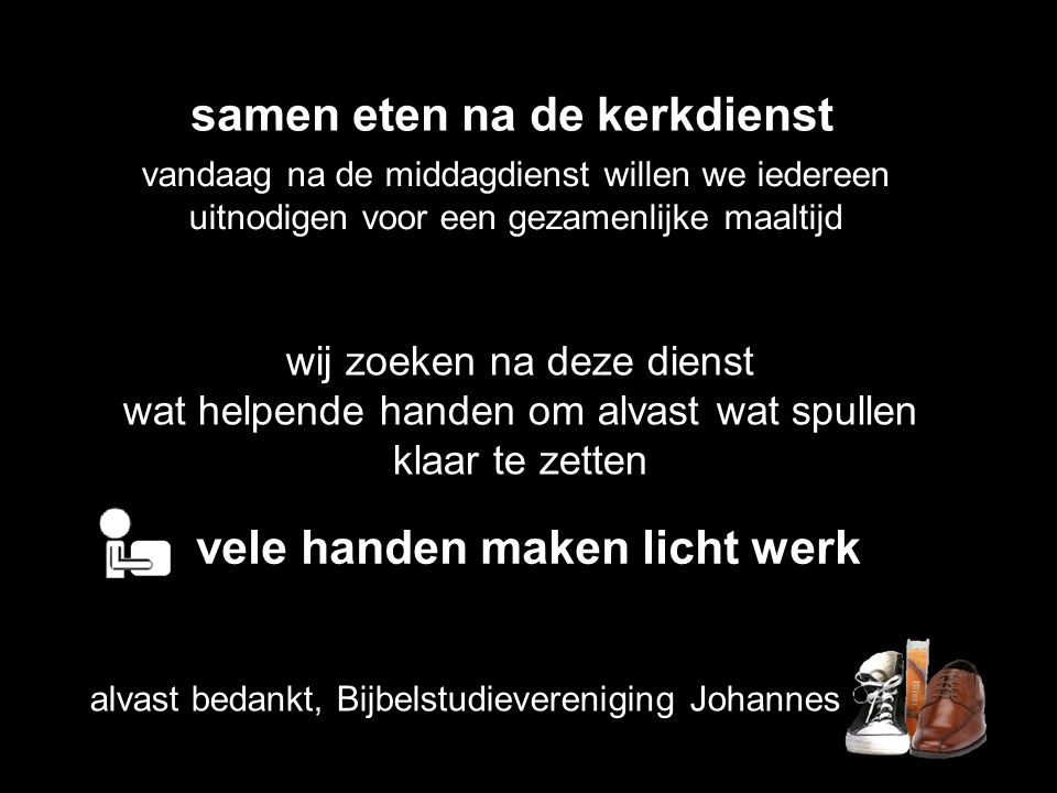Wat Zeg Je Na Een Kerkdienst