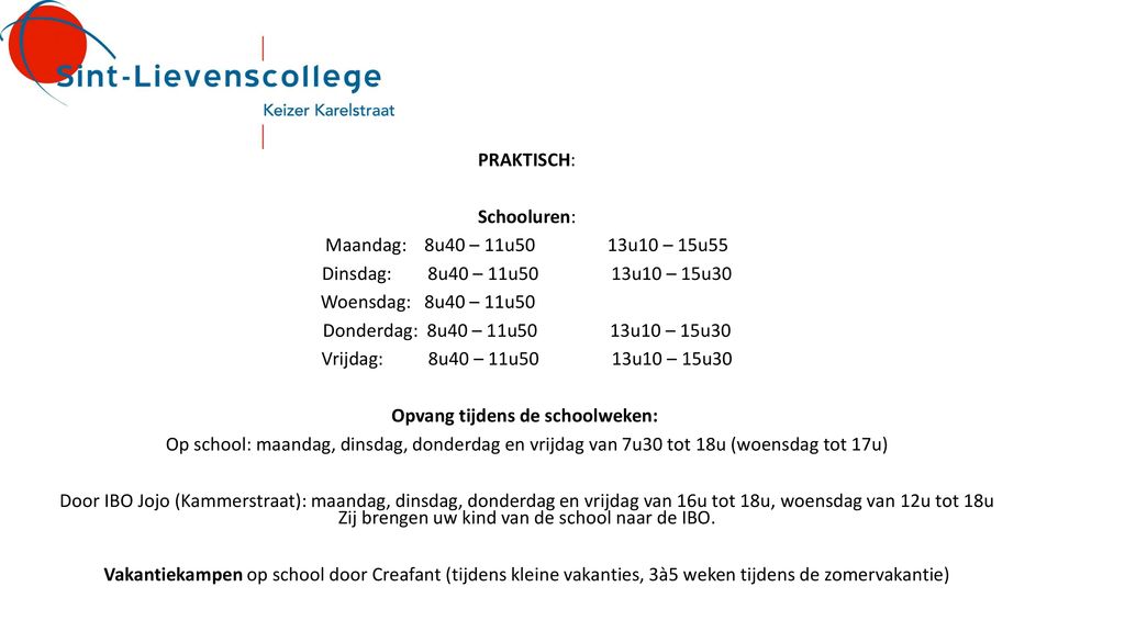 Welkom!. - ppt download - Hoeveel Schoolweken In Een Jaar