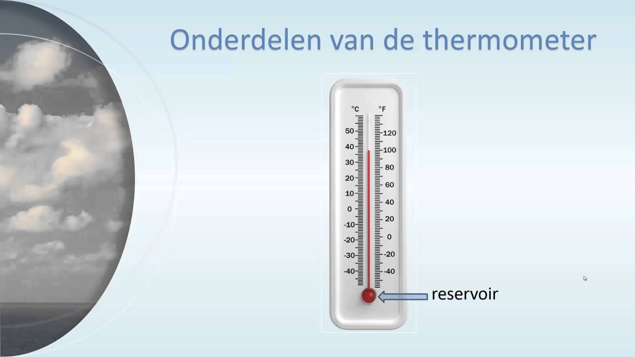 Uit Welke Twee Onderdelen Bestaat Een Vloeistofthermometer