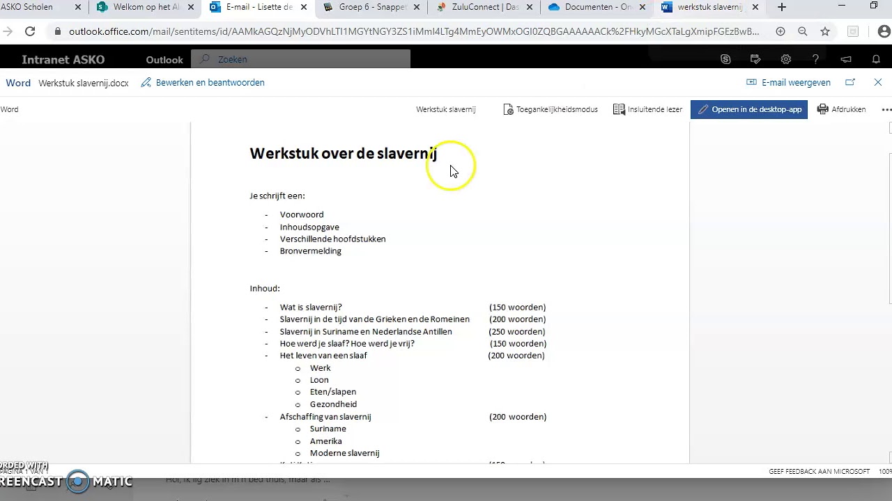 Werkstuk: Voorwoord, inhoudsopgave, hoofdstukken en bronvermelding - Voorwoord Voor Of Na Inhoudsopgave