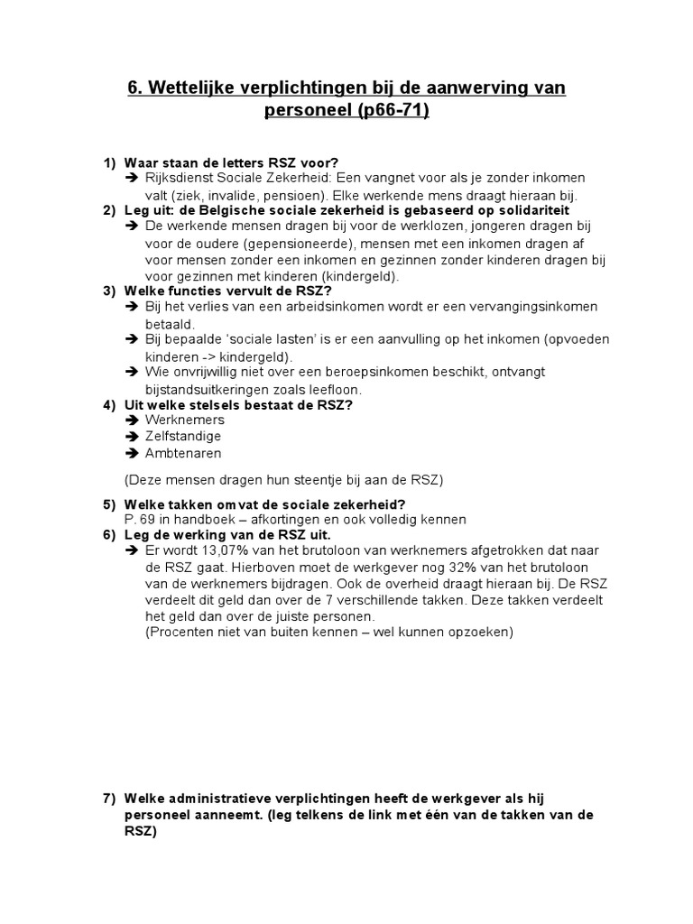 Wettelijke Verplichtingen | PDF - Niet Uit De Balans Blijkende Verplichtingen Voorbeelden