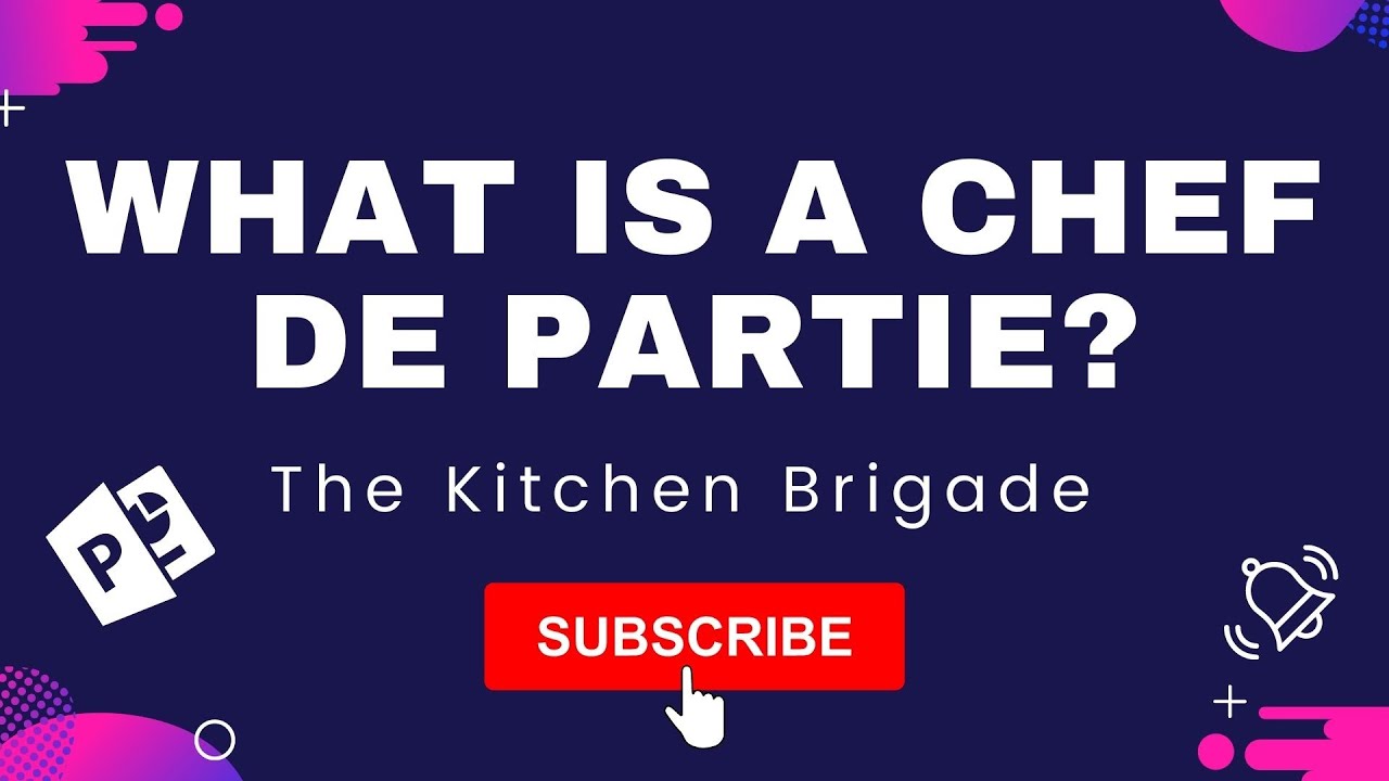 What is a chef de partie? A description and definition of the chef de - Wat Is Een Chef De Partie