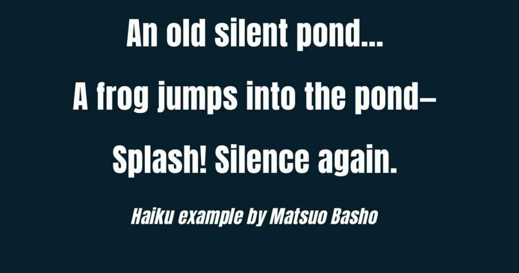 Wat Is Een Haiku Gedicht