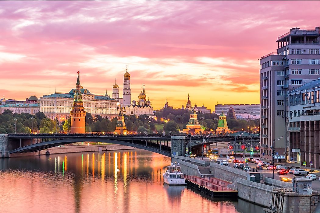 What is the Capital of Russia? - WorldAtlas - Wat Is De Hoofdstad Van Rusland