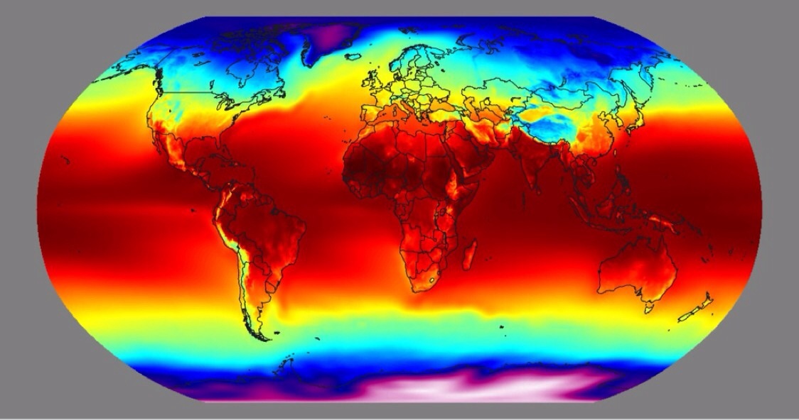 What Is the Earth's Average Temperature? - Geology In - Hoogste Temperatuur Ooit Gemeten Op Aarde