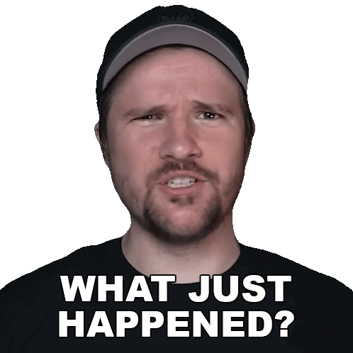 What Just Happened Jimmy Sticker - What just happened Jimmy Elvis the - What Are Good Topic Sentences