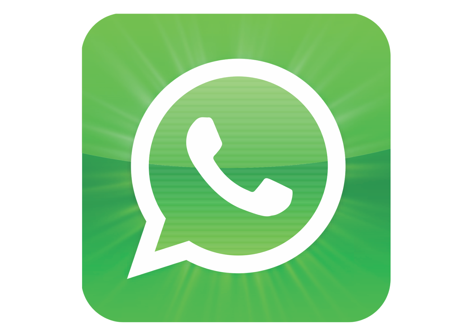 Whatsapp logo PNG - Whatsapp Slaat Foto Dubbel Op