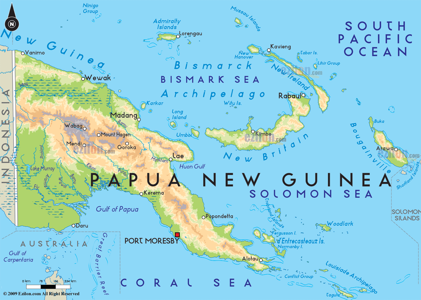 Wat Is De Hoofdstad Van Papoea Nieuw Guinea