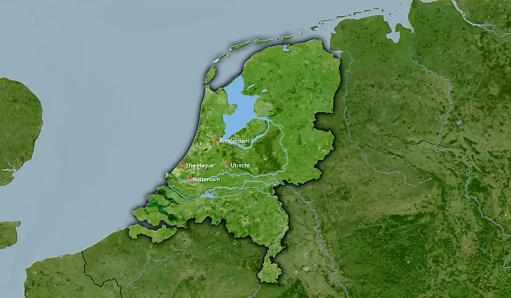 Where Is The Randstad? - WorldAtlas - Welke Steden Horen Bij De Randstad