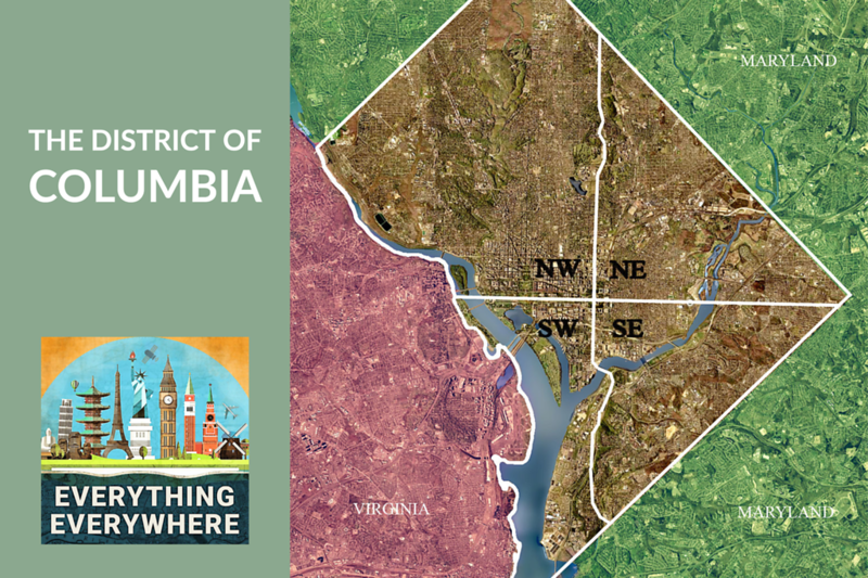 Where Is Washington DC Located Washington DC Map District, 50% OFF - District Of Columbia Is Washington Dc