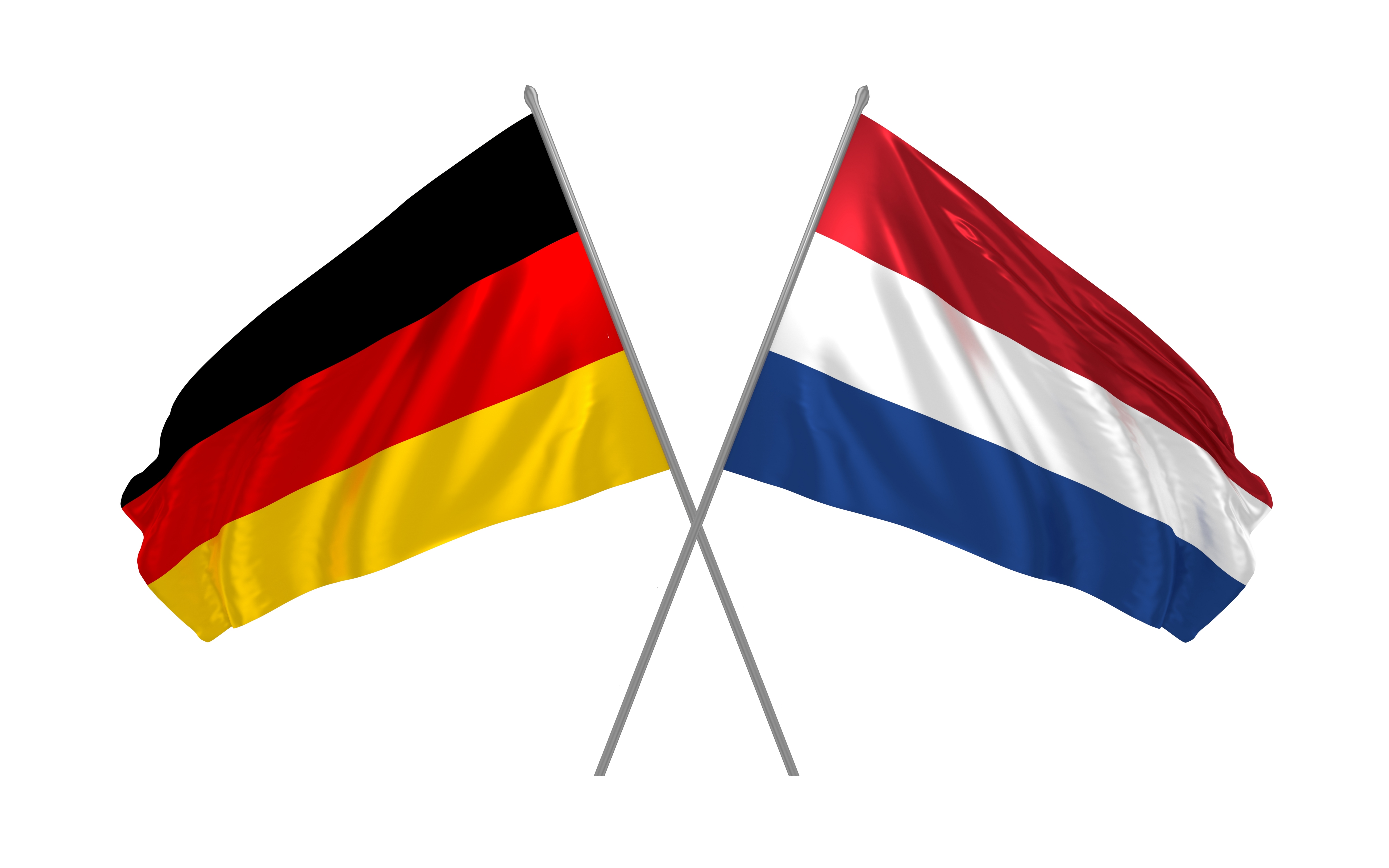 Wanneer Viel Duitsland Nederland Binnen