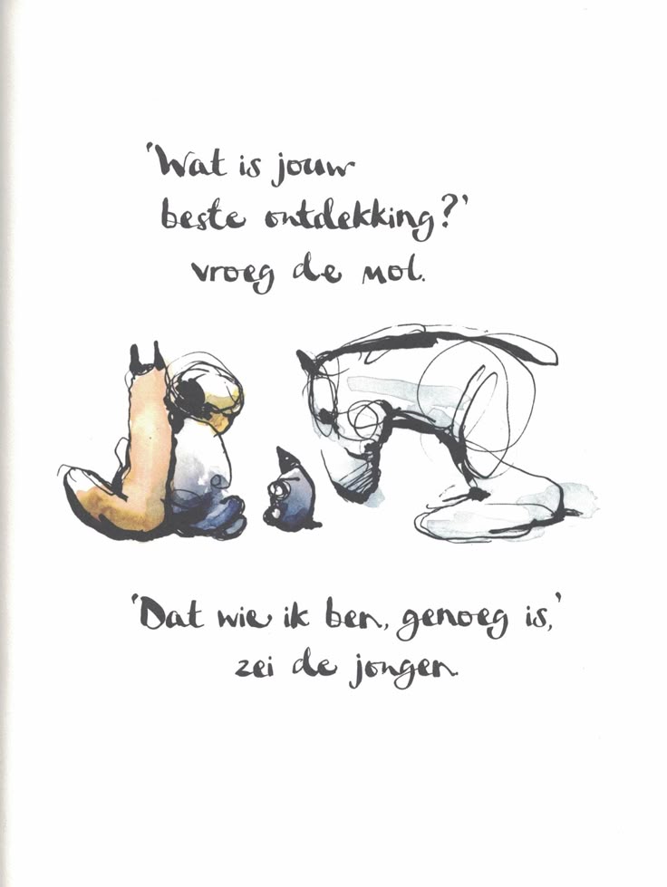 Wie ik ben is genoeg pagina uit het boek: De jongen, de mol, de vos - Dit Is De Belangrijkste Taal In Barcelona 9 Letters