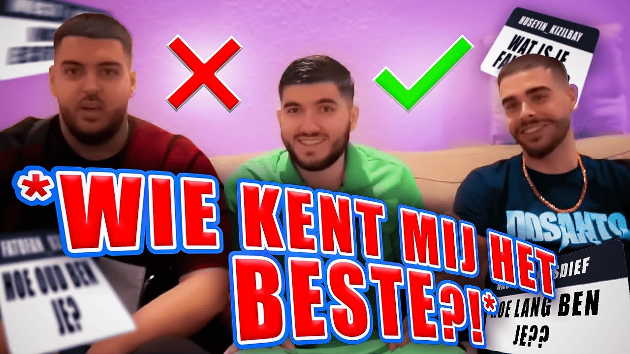 WIE KENT MIJ HET BEST? FT @furkanyt4461 @LocosTurcos - YouTube - Wie Kent Mij Het Best
