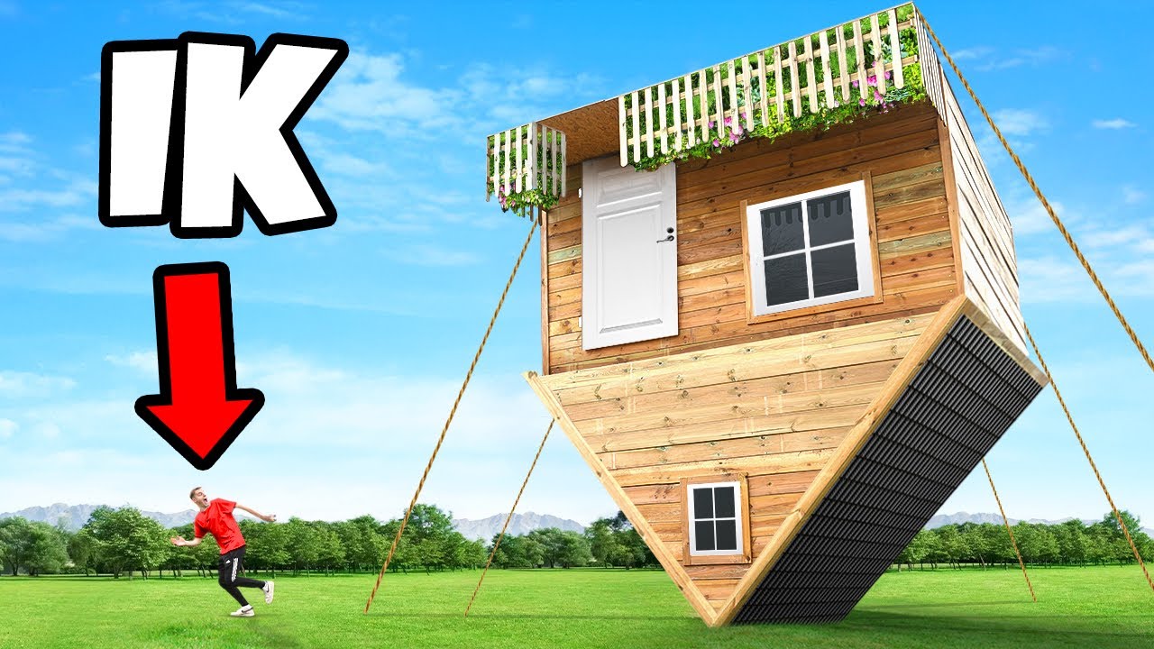 Wij Bouwen Een Huis, Maar Dan Op De Kop! Realtime YouTube Live View - Iemand Die Een Bouwwerk Ontwerpt Heet Een
