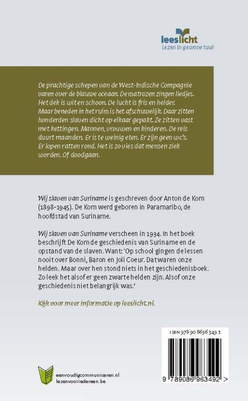 Wij slaven van Suriname, Anton de Kom | Boek | 9789086963492 | Bruna - Wij Slaven Van Suriname Recensie