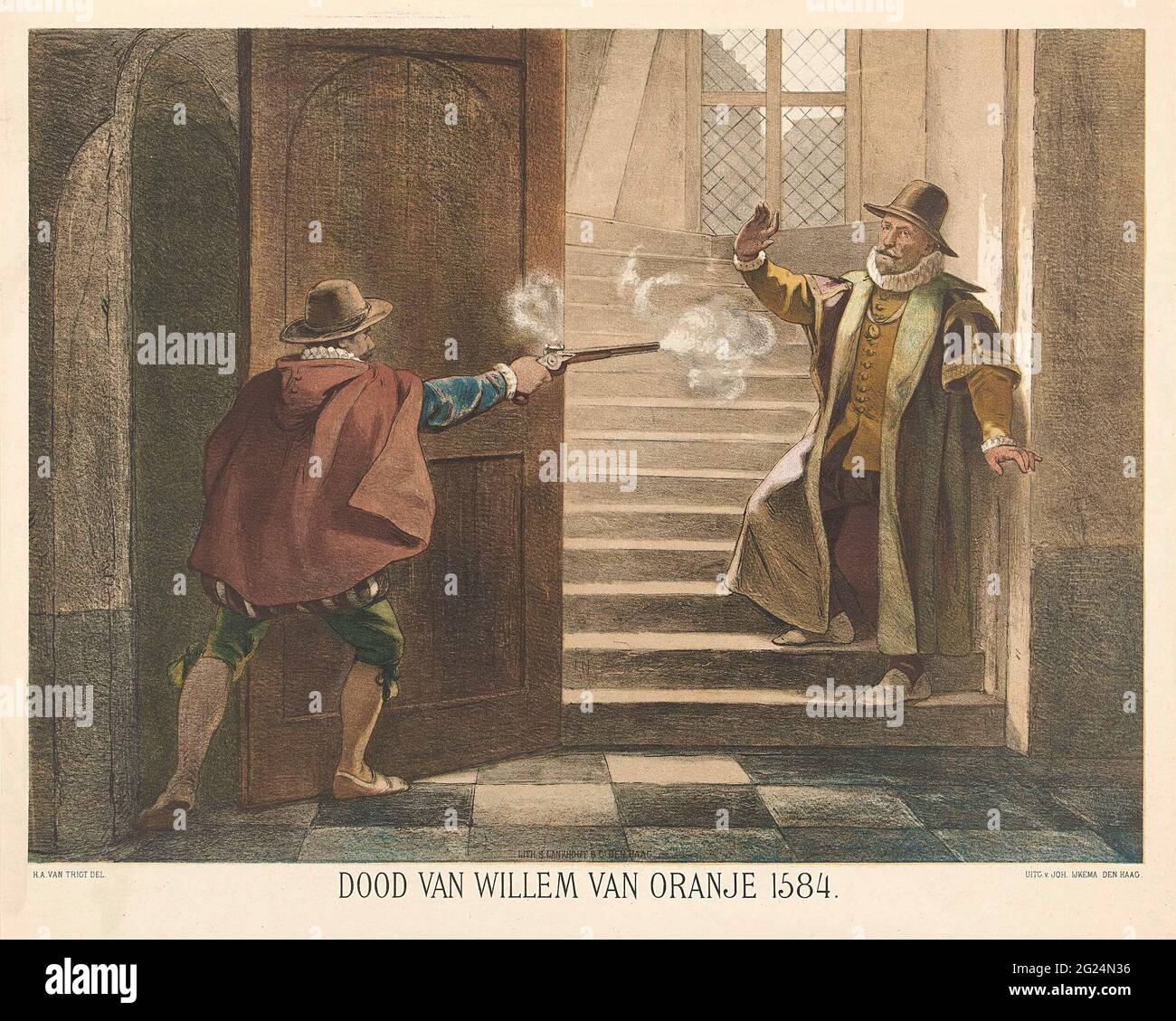 Willem Van Oranje Werd Vermoord Door