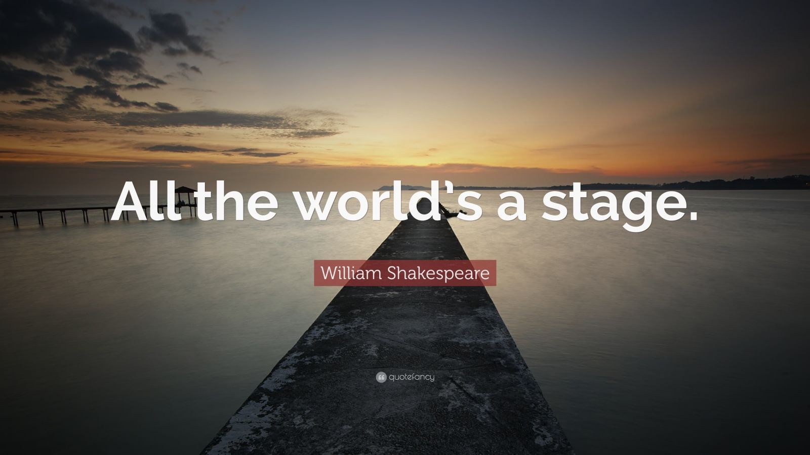 All The World S A Stage