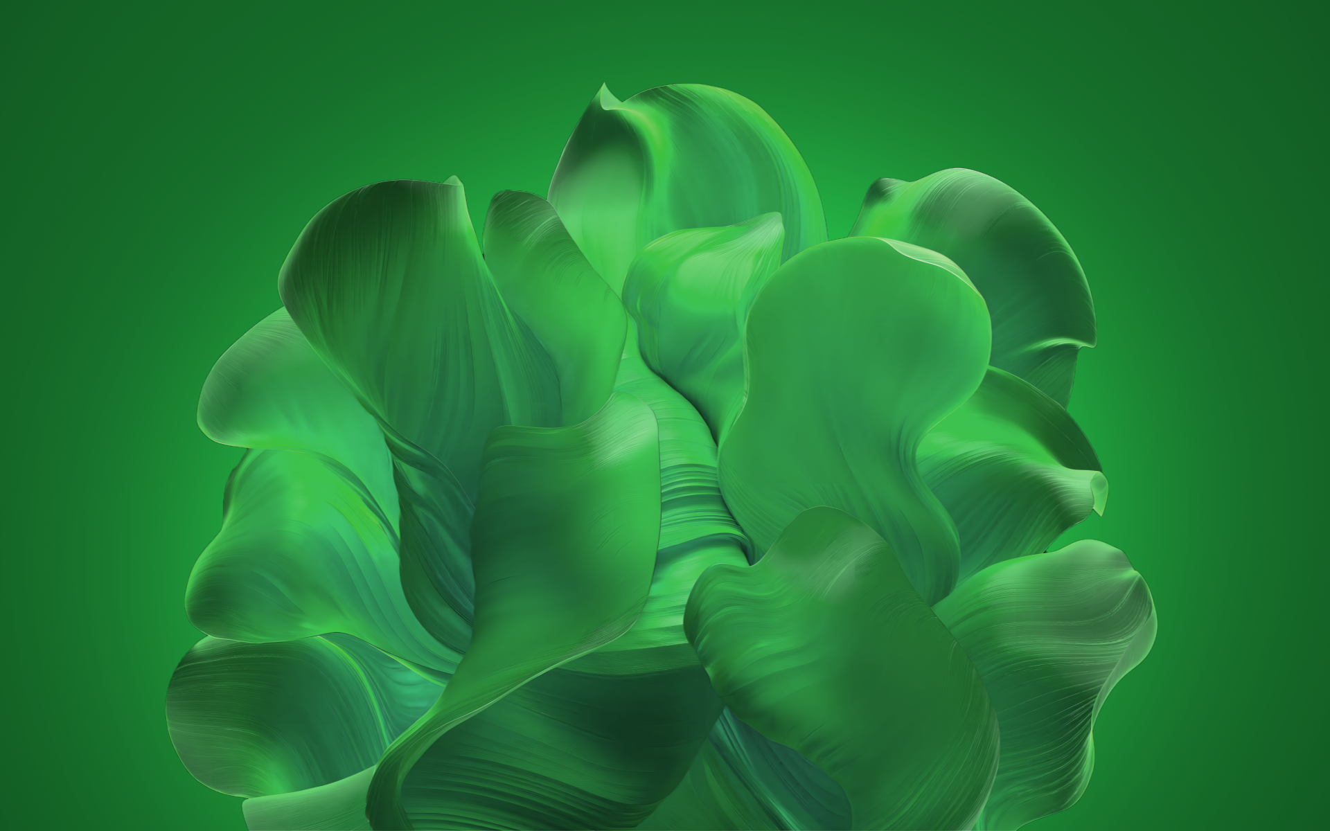 Windows 11 Wallpaper 4K, Green background - 11 Patronen Van Gordon Anamnese