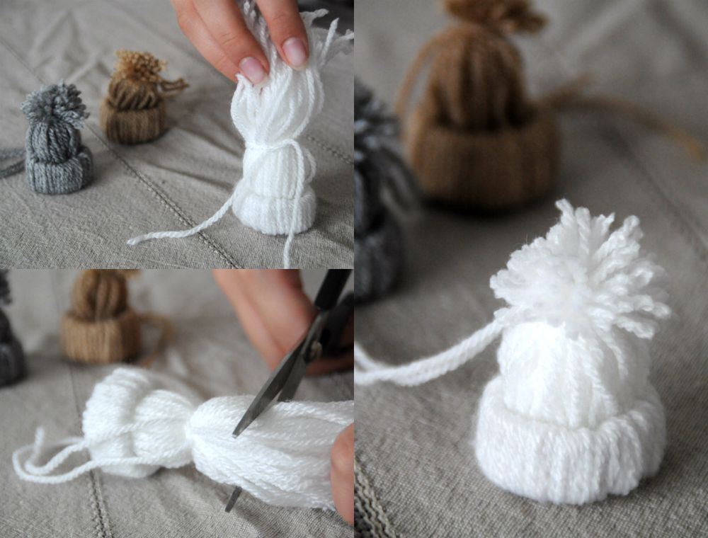 Winterse mutsjes maken voor in de kerstboom | Kerstmis decoratie - Leuke Dingen Om Te Maken Op Minecraft