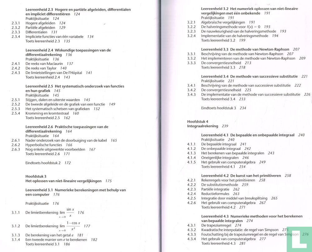 Toegepaste Wiskunde Voor Het Hoger Onderwijs