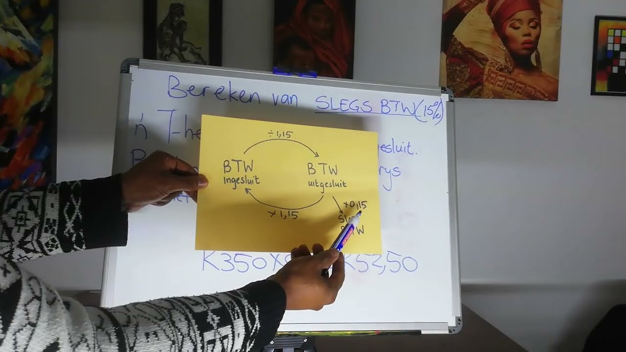Wiskundige Geletterdheid:BTW Deel 2 -Hoe om SLEGS BTW te bereken - YouTube - Hoe Haal Je 21 Btw Uit Een Bedrag