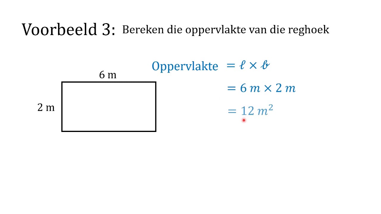 Wolkskool 1 Vierkante en reghoeke Video 2 Oppervlakte - Omtrek en - Wat Is 1 Vierkante Meter