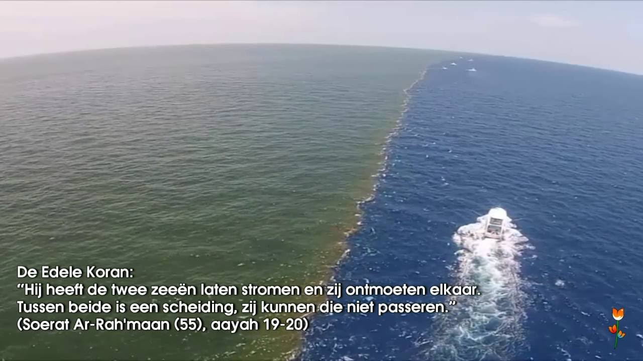 Wonderen in de Koran! De zeeën die niet mengen - YouTube - Hoe Heet Het Water Tussen Griekenland En Turkije