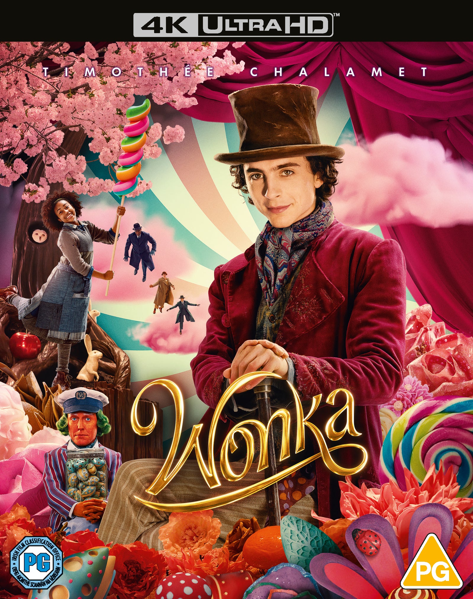 Wonka [4K Ultra HD] [2023] – Warner Bros. Shop - UK - Wonka And The Chocolate Factory Movie
