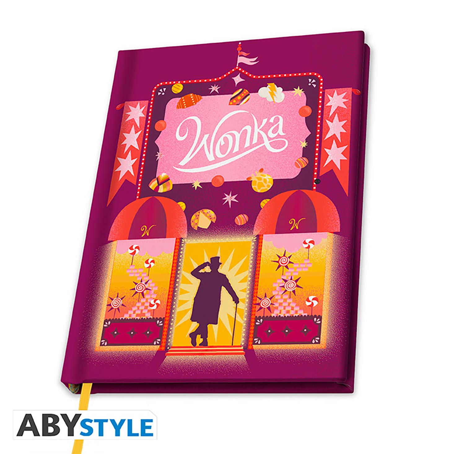 Wonka Notebook – The Roald Dahl Museum Online Shop - Sjakie En De Chocoladefabriek Oempa Loempa