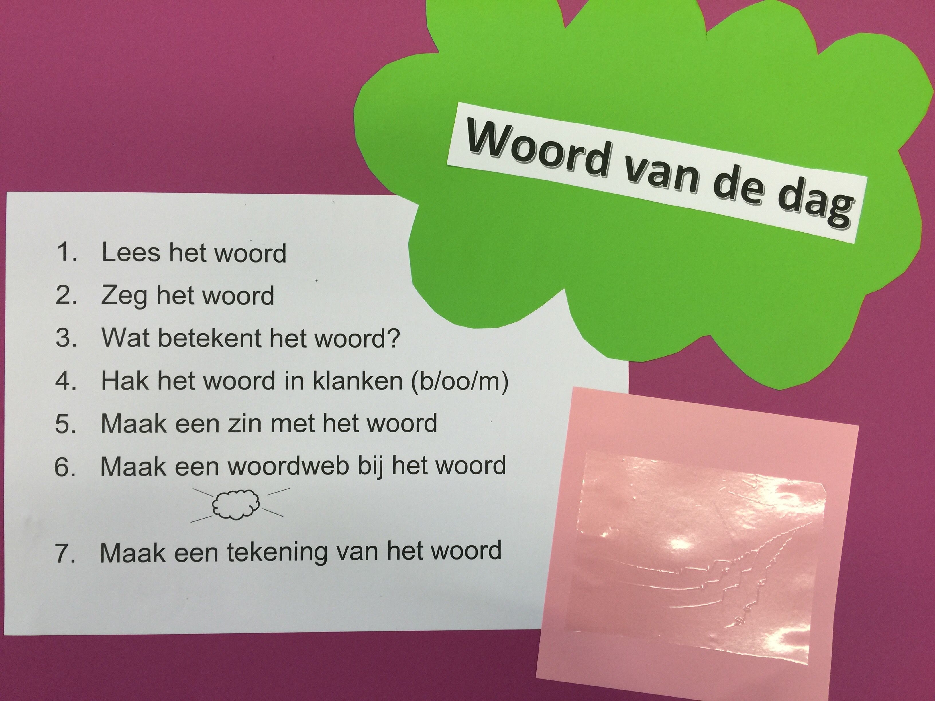 Woord van de dag! #groep4 | Woord van de dag, 2de leerjaar lezen - Woord Van De Dag Raden