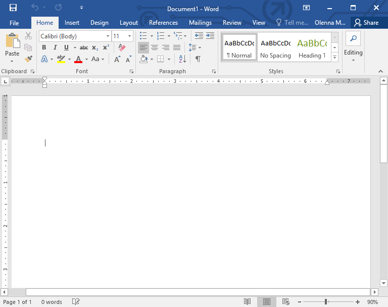 Word 2016: Getting Started with Word - Word Document Invoegen In Word