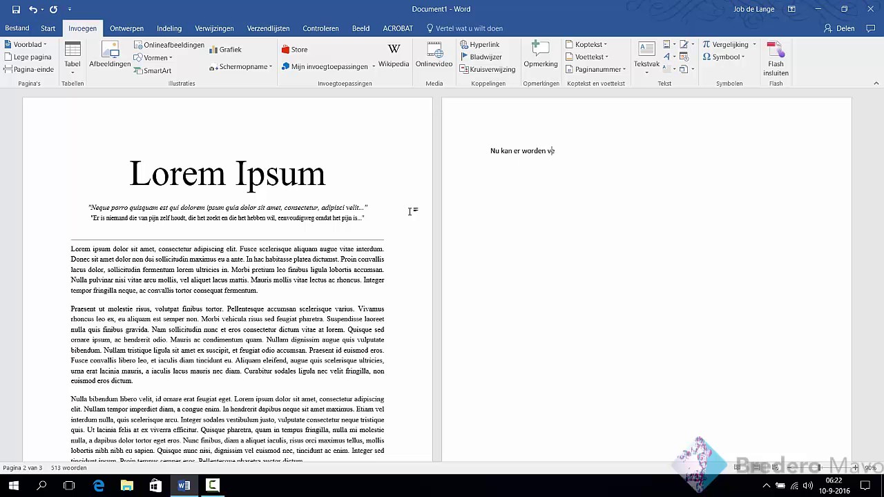 word nieuwe pagina invoegen - YouTube - Hoe Upload Ik Een Document