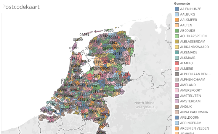 Hoeveel Verschillende Postcodes Zijn Er In Nederland