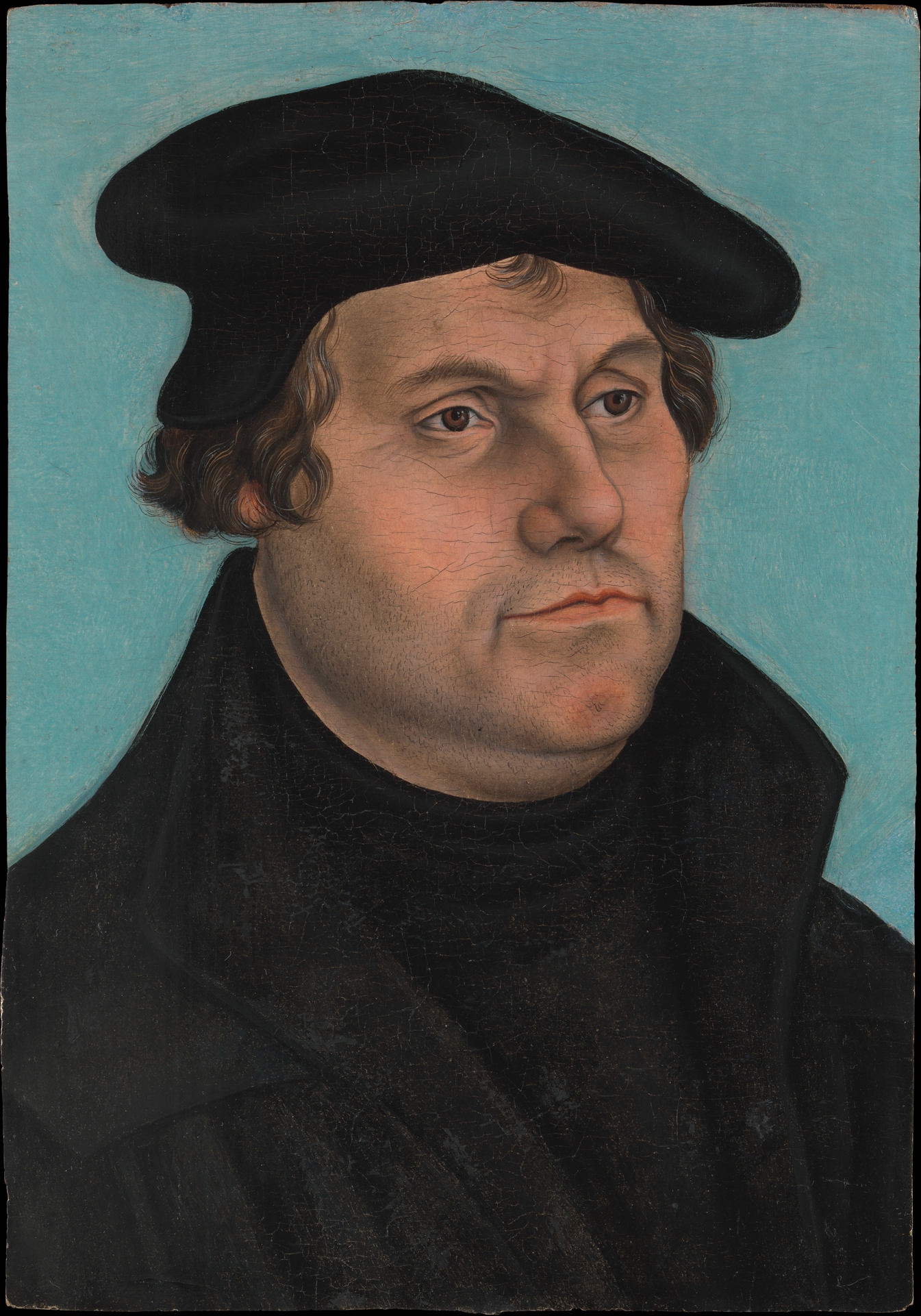 Workshop of Lucas Cranach the Elder | Martin Luther (1483–1546) | The - Luther Museum Amsterdam Nieuwe Keizersgracht Amsterdam