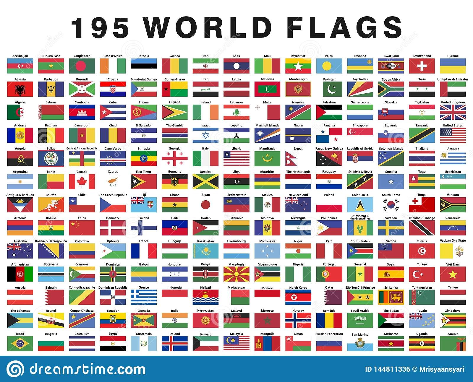 World Flags With Names | Flags Of The World | Flags With Names 766 - Vlag Rood Geel Rood Welk Land