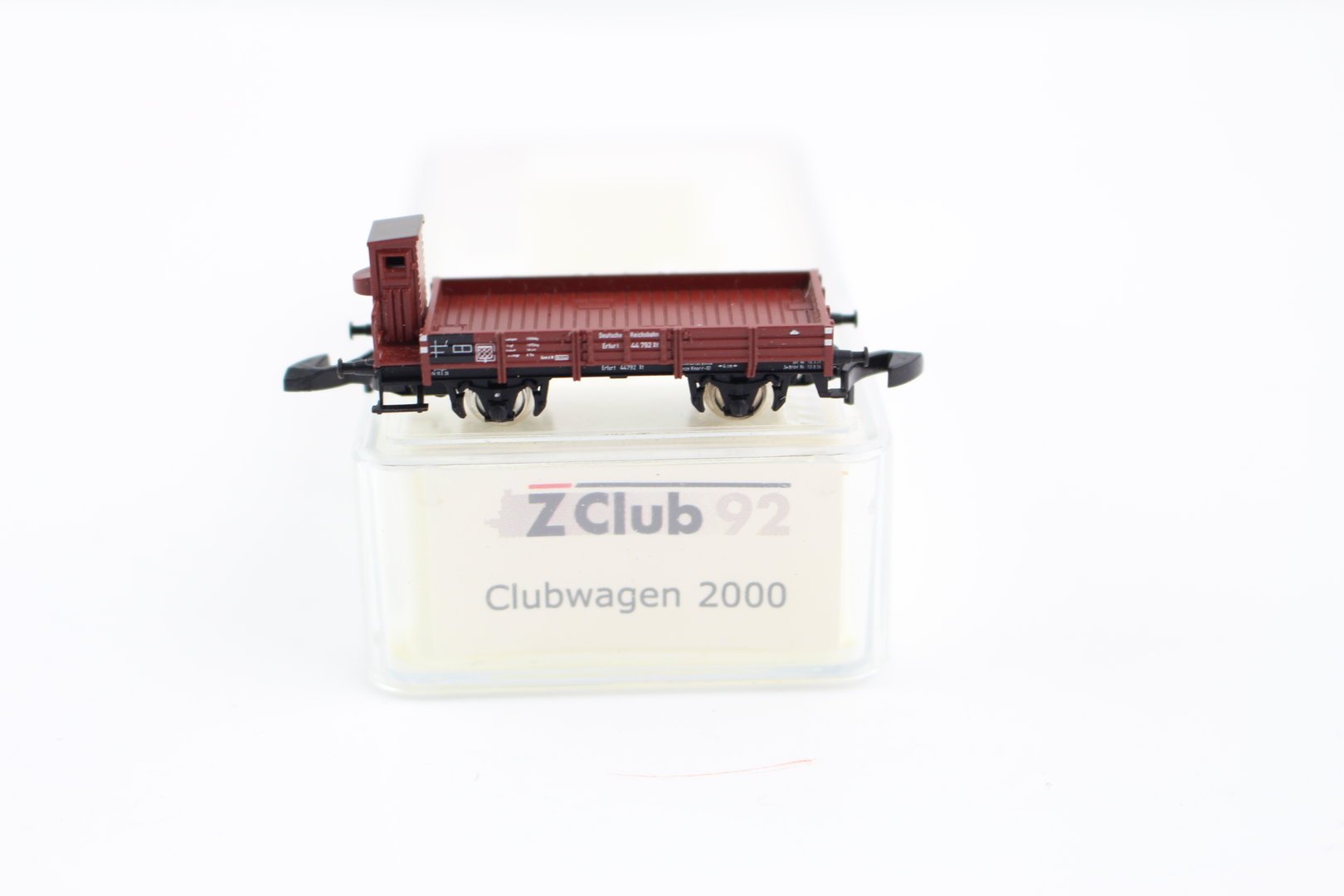 Z Club Car 92 Low Side Car 2000 Märklin Z Gauge Boxed +Top+ - MINITRAINCITY - Nummers Van Radio 2 Top 2000 Album