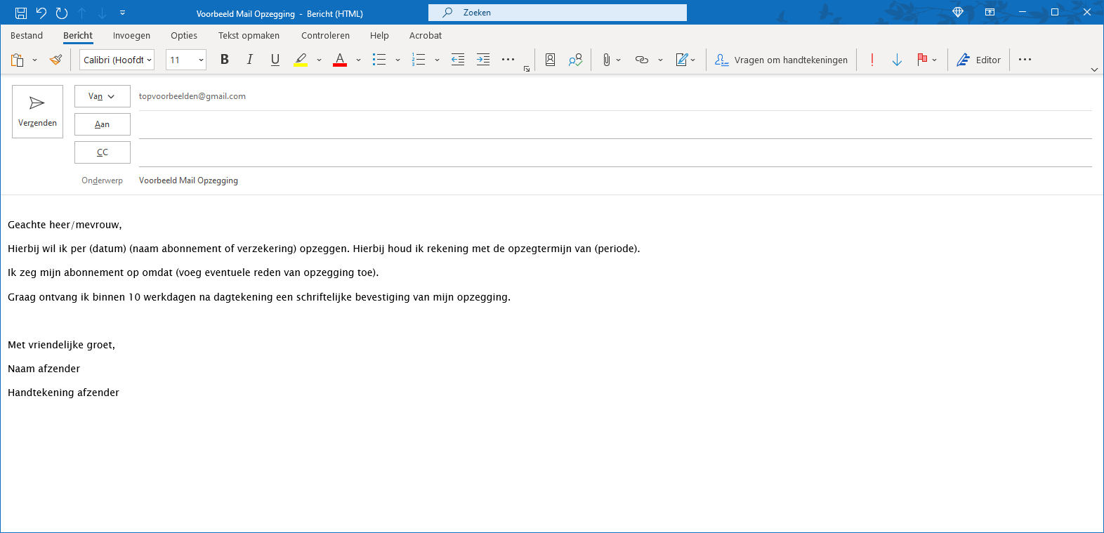 Hoe Schrijf Je Een Sollicitatie Mail