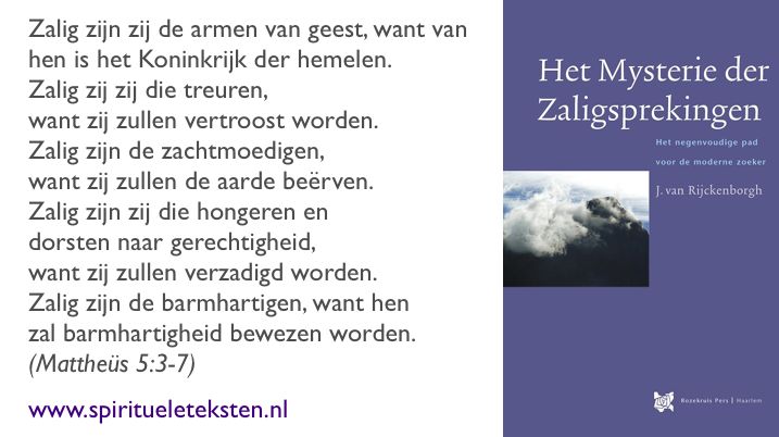 Zalig De Armen Van Geest