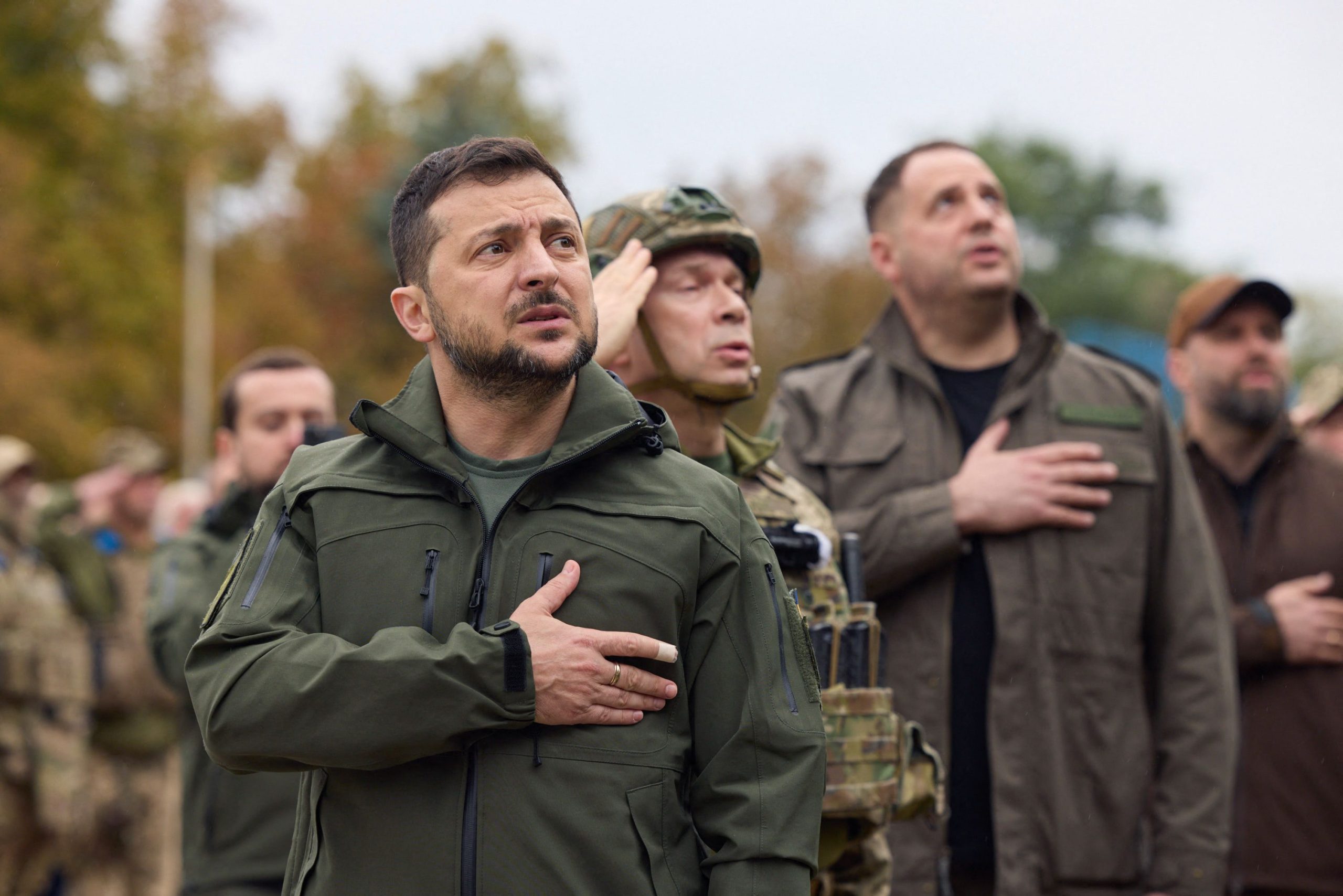 Zelensky: Ukraine is unbreakable - Baltic News Network - Ontving Zelensky En Rutte Op Top