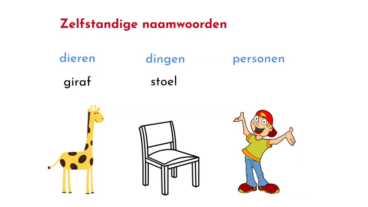 Hoe Vind Je Zelfstandige Naamwoorden