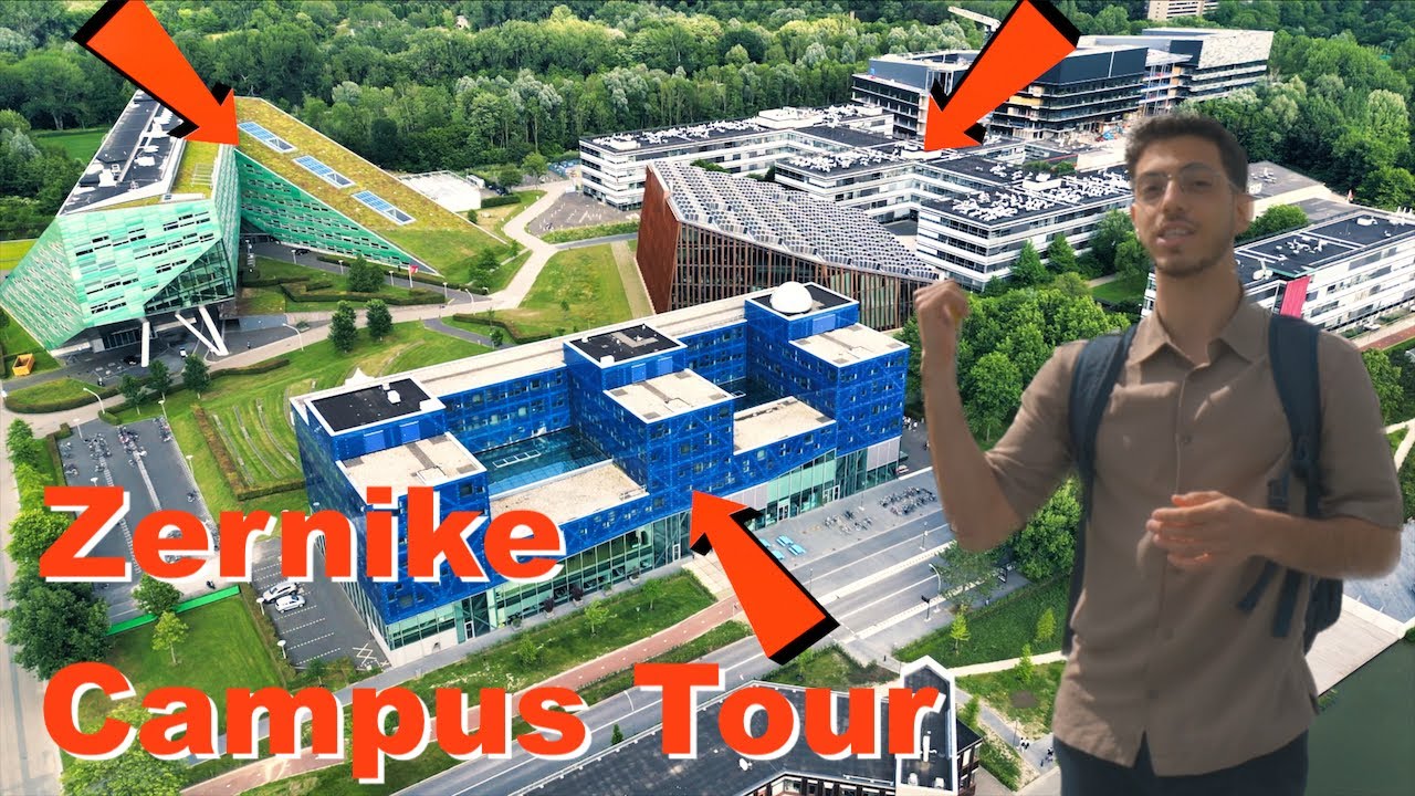 ZERNIKE CAMPUS TOUR || FACULTY OF SCIENCE & ENGINEERING || 4K - University Of Groningen Library Zernike