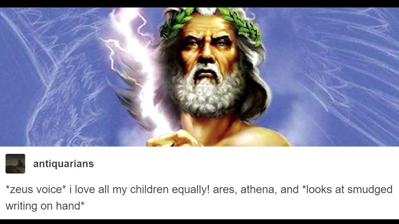 zeus loves all his children equally - YouTube - How Many Sons Did Zeus Have