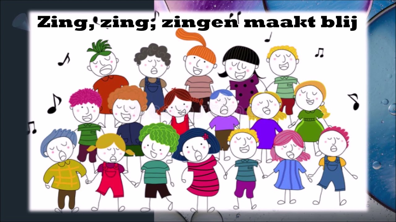 zing, zing zingen maakt blij - Jan Vissers kinderkoor - YouTube - Hij Maakt Muziek In Het Engels